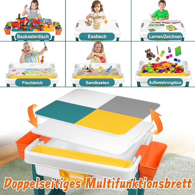 Multifunctional Table with Storage